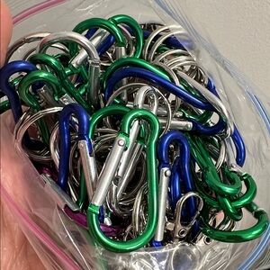 Key chains and carabiners